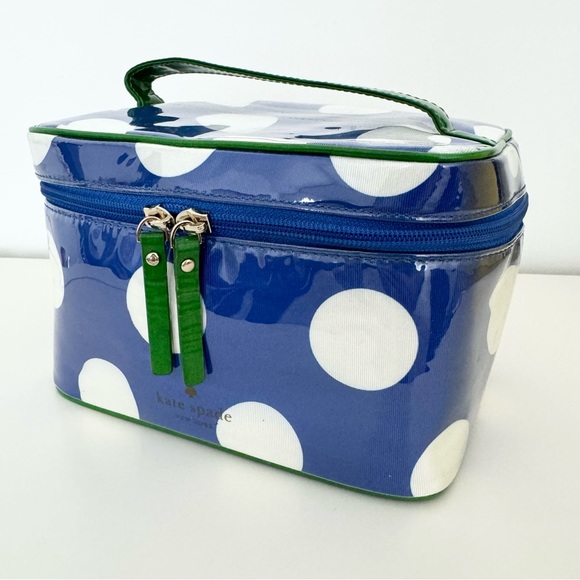 Kate Spade Polka Dot Vanity Case Cosmetic Bag - Picture 2 of 11